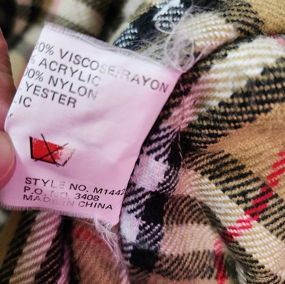 Pacific Trail VTG Wool Men's Dark Gray Bomber Jacket Sz L - Picture 10 of 11